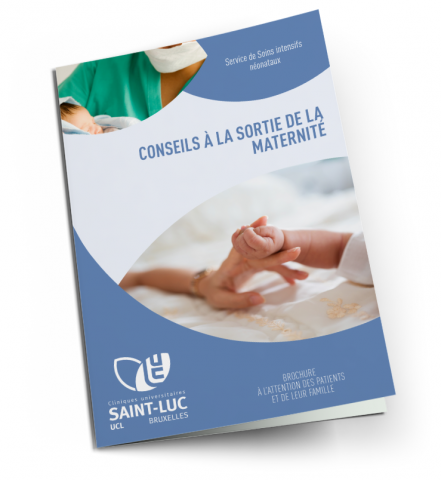 Brochure : CONSEILS À LA SORTIE DE LA MATERNITÉ